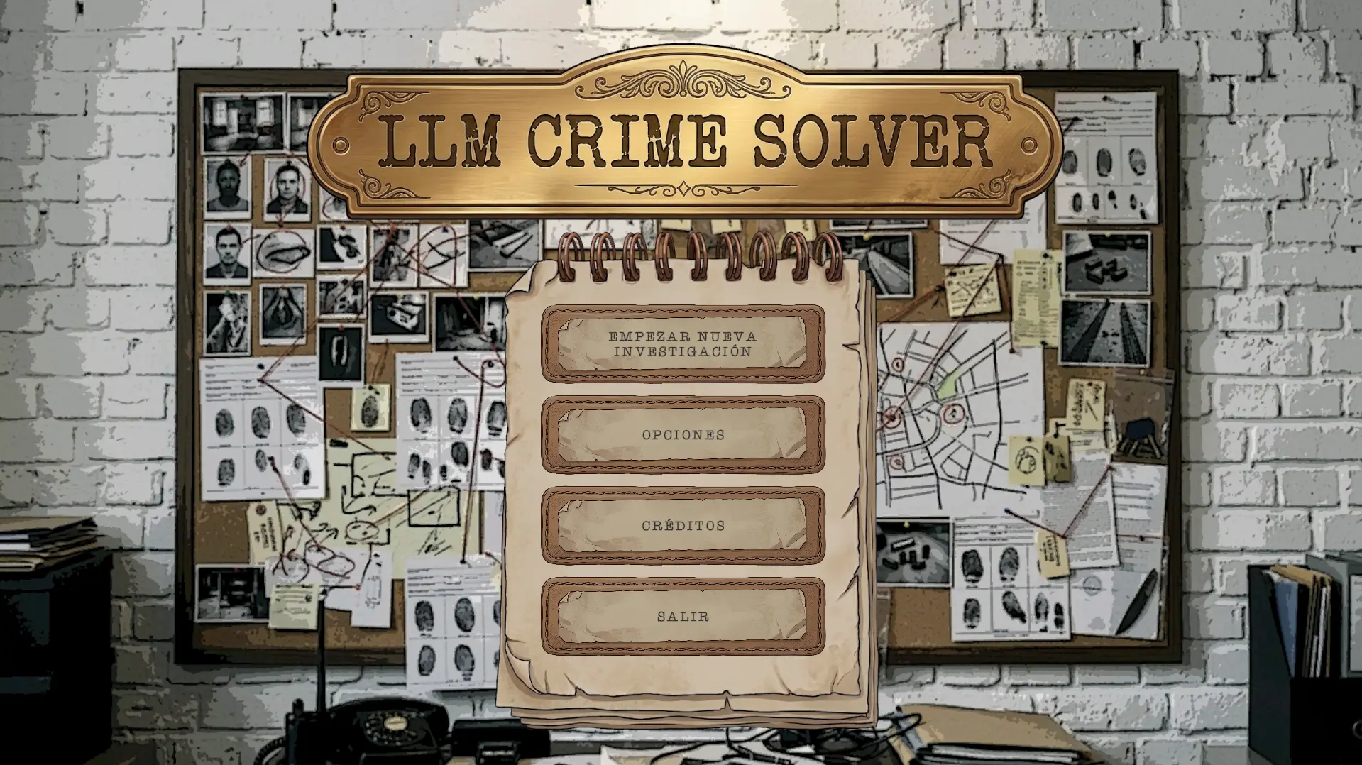 CrimeSolver demo